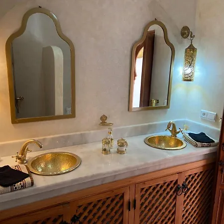 Villa Scil De Luxe, Piscine Chauffee, 3 Suites, Hamam, Jacuzzi Exterieur, Salle De Sport, Service Baby Sitter, Option Gouvernante, Vue Sur L'Atlas, Parkings Prive, Pas De Vis A Vis ! Marrakesh Buitenkant foto